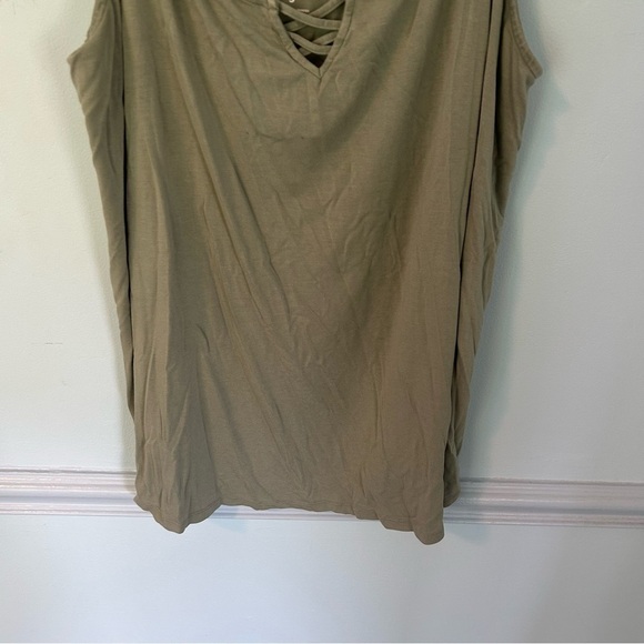 Torrid Super Soft Knits Green Tank Top Size 3X - Picture 3 of 8